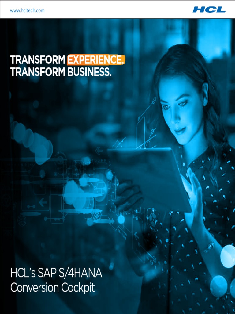 Transform Experience. Transform Business.: HCL'S Sap S/4Hana Conversion ...