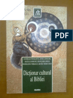 Dicționar Cultural Al Bibliei PDF