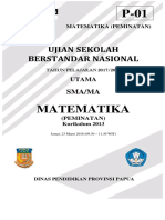 Matematika (Mipa) Sma K-2013 P-01