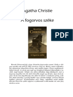 Agatha Christie - A Fogorvos Széke PDF