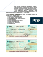 Cheque No Negociable: Definición y Uso | PDF | Negocios