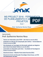 Aula 1 Microsoft Project 2016