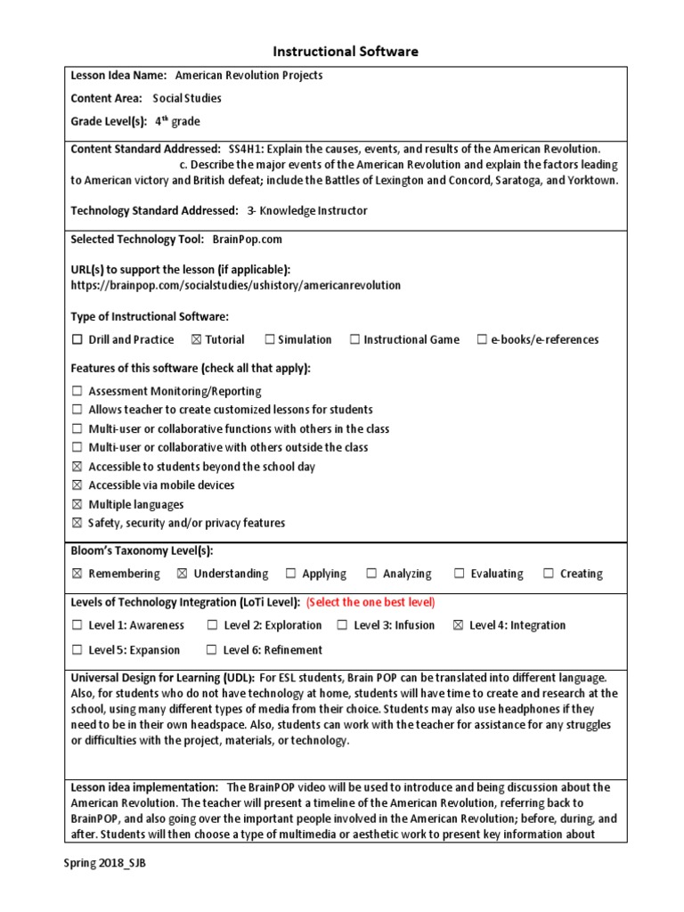 Insoft Final Template Weebly | PDF | Learning | Behavior Modification