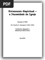 2598 - Avivamento Espiritual - A Necessidade Da Igreja