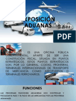 Exposición Aduanas