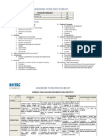 Rúbrica para Evaluar Proyecto