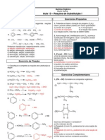 Química Orgânica - CASD - Aula13 Reações de Substituição I Respostas