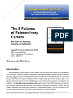 The 5 Patterns of Extraordinary Careers: Business Book Review