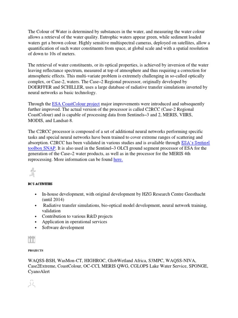 Water Quality Assessment from Space | PDF | Science & Mathematics