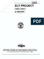 CBSE ELT Project A Report 1989-97 Central Board of Secondary Education D10933