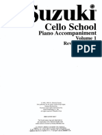 Suzuki Cello School Vol 1 PDF