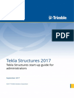 Tekla Structures Start-Up Guide For Administrators