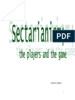 Sectarianism The Players and The Game