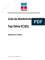 Guía mantenimiento top drive 500t 900hp