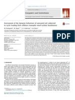 Wind Turbine Foundation Behavior and Des