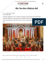 Mozart y Haydn_ Los Dos Clásicos Del Género Sacro _ ELESPECTADOR