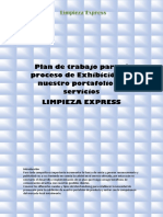 Plan de Trabajo para El Proceso de Exhibición de Nuestro Portafolio de Servicios