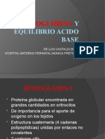 Hemoglobin A y Equilibrio Acido Base