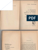 1 Schnädelbach - La Fil de La Hist Desp de Hegel (Introd) PDF
