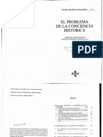 Gadamer - El Problema de La Conciencia Histórica - Cap 1 y 2