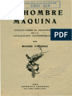 El Hombre Maquina - Moises Vincenzi PDF