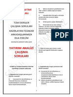 İüsy 4S 2D Vi̇ze Soru Bankasi PDF