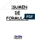 Apunte Termodinamica - ASIMOV 06 - Resumen de Formulas