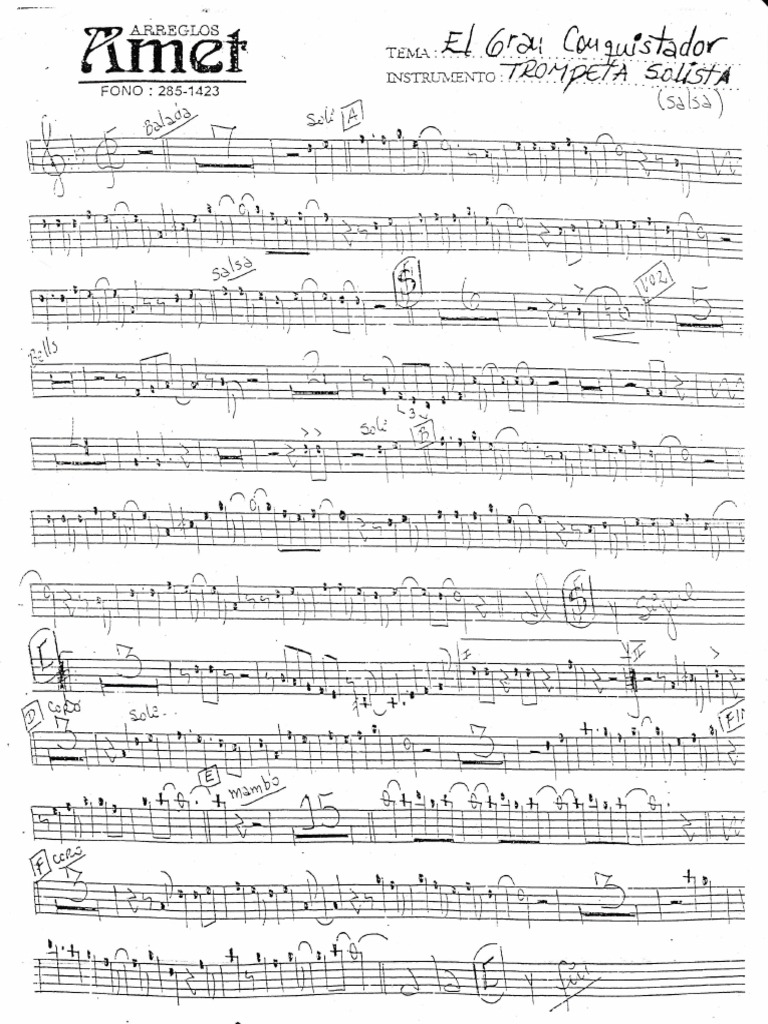 (Salsa) El Gran Conquistador PDF