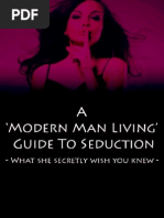 18802401 a Modern Man Living Guide to Seduction