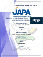 Tareas 1 y 2 Derecho Comercial II 26-01-2019