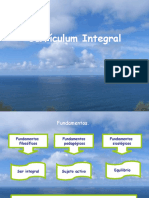 Currículo Integral: Fundamentos y Elementos