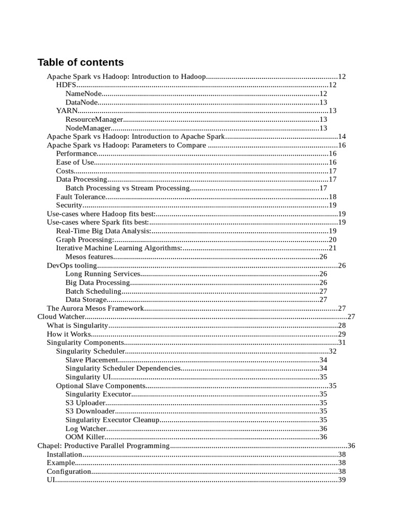 Big Data | PDF | Apache Spark | Apache Hadoop
