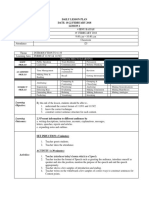 Daily lesson plan format 1119