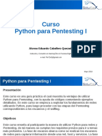 Curso Python Pentestig I SL