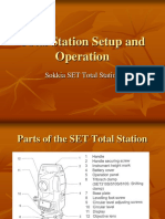 Total Station Setup and Operation