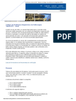 Biblioteca Técnica On-Line Da VW - Tabelas de Códigos de Problemas de Diagnóstico (DTC)
