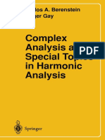 1995 Book ComplexAnalysisAndSpecialTopic PDF