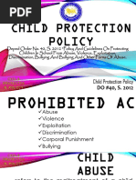 Child Protection Policy Report