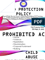 Child Protection Policy Report