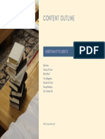 Content Outline: Here'S What To Expect