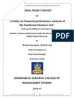 FINAL A Study On Financial Performance Analysis of The Sundaram Finance LTD MARTINA BARSAGADE