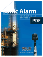 Sonic Alarm: Notification and Control System