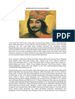 Biografi Sultan Hasanudin