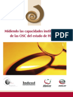 MIDIENDO LAS CAPACIDADES INSTITUCIONALES DE LAS OSC