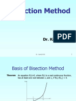 Bisection Method: Dr. Kamid, M.Si