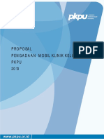 Proposal Pengadaan Mobil Klinik Keliling Pkpu 2013