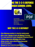 3-5-3 Defense by Dave Brow