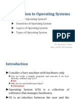 Intro OS Functions Layers Types