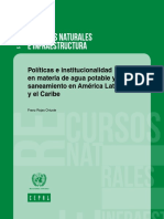 Políticas de Agua Potable Panama