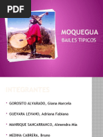 Danzas Tipicas de Moquegua